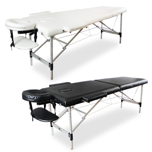 2 section Aluminium Portable Massage Bed