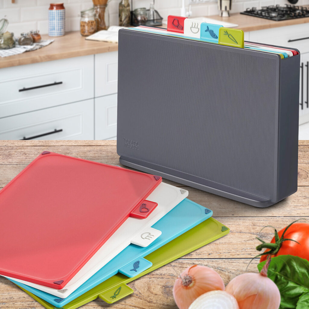 Joseph Joseph Graphite Index Chopping Board Set