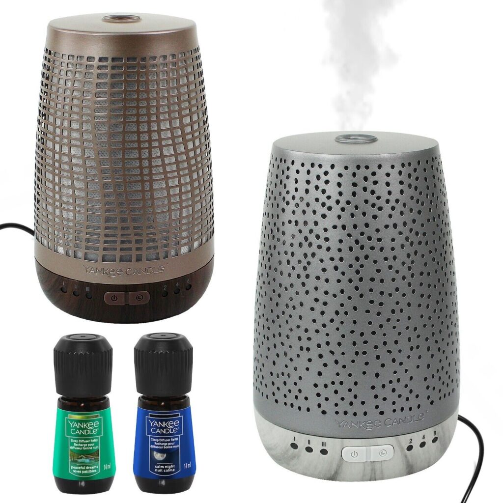 Yankee Candle Electric Waterless Sleep Diffuser Fragrance Starter Kit