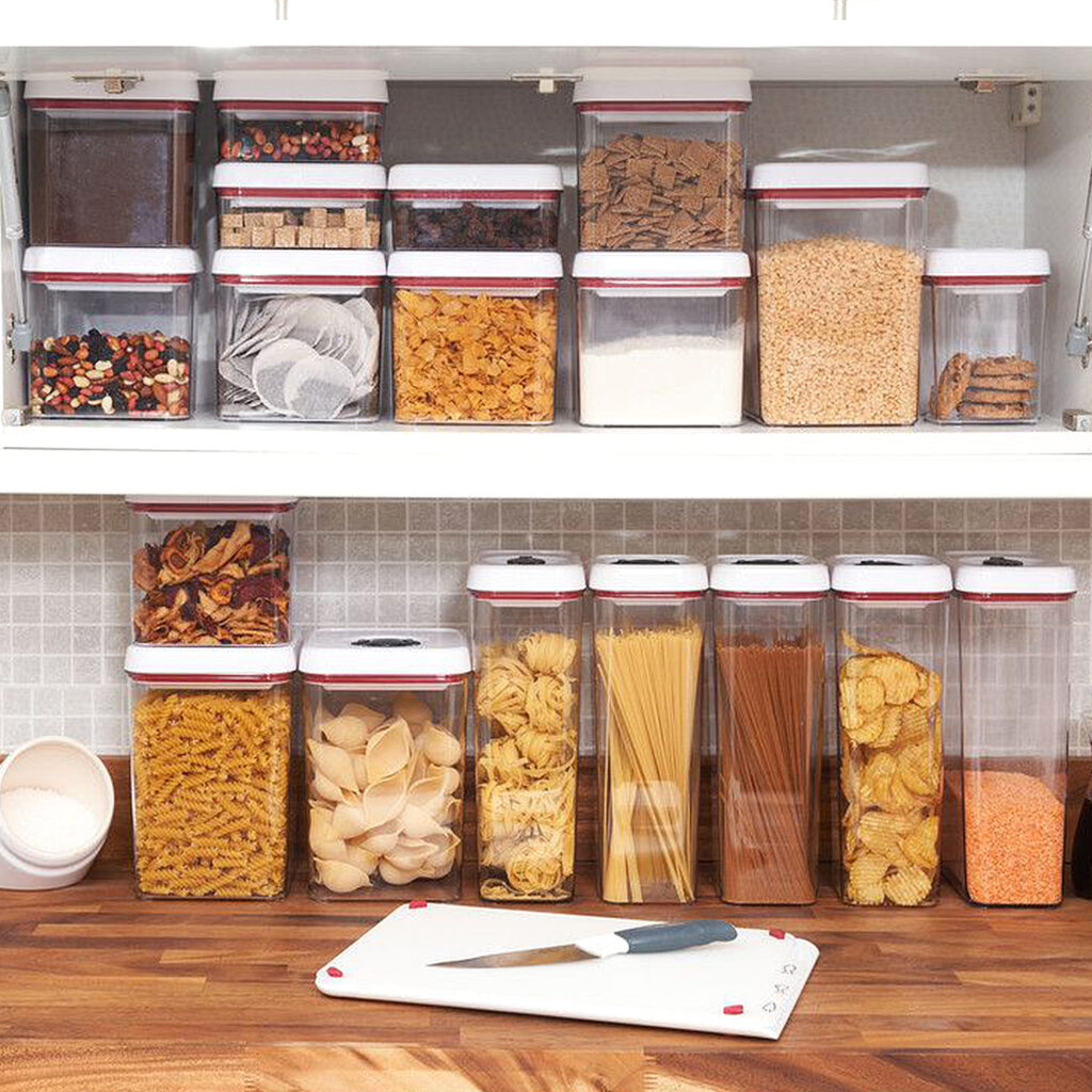 Zyliss Twist & Seal Stackable Airtight Lockable Food Storage Containers