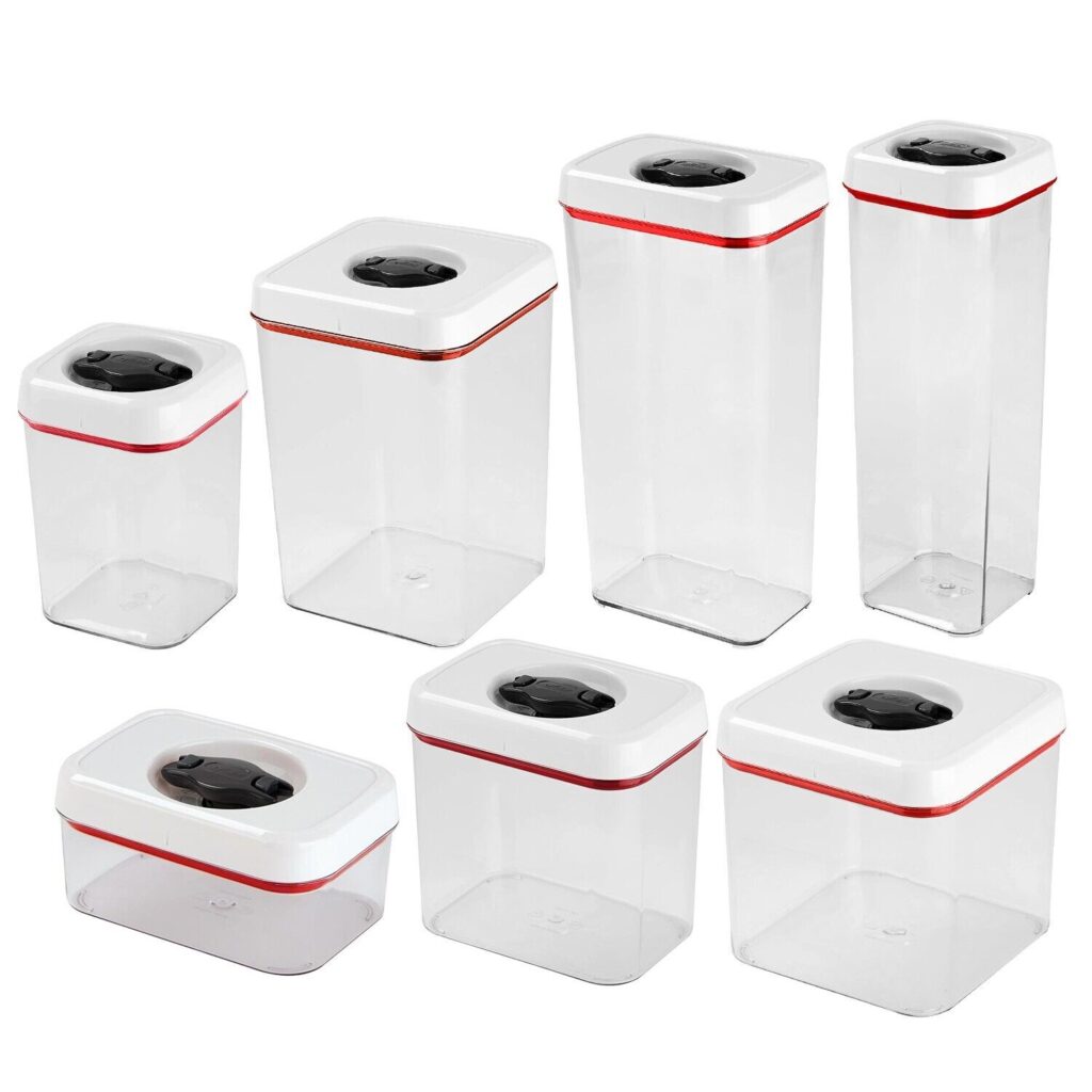 Zyliss Twist & Seal Stackable Airtight Lockable Food Storage Containers