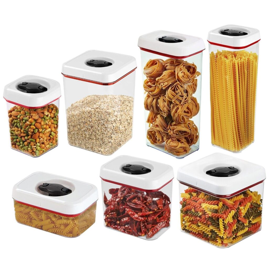 Zyliss Twist & Seal Stackable Airtight Lockable Food Storage Containers