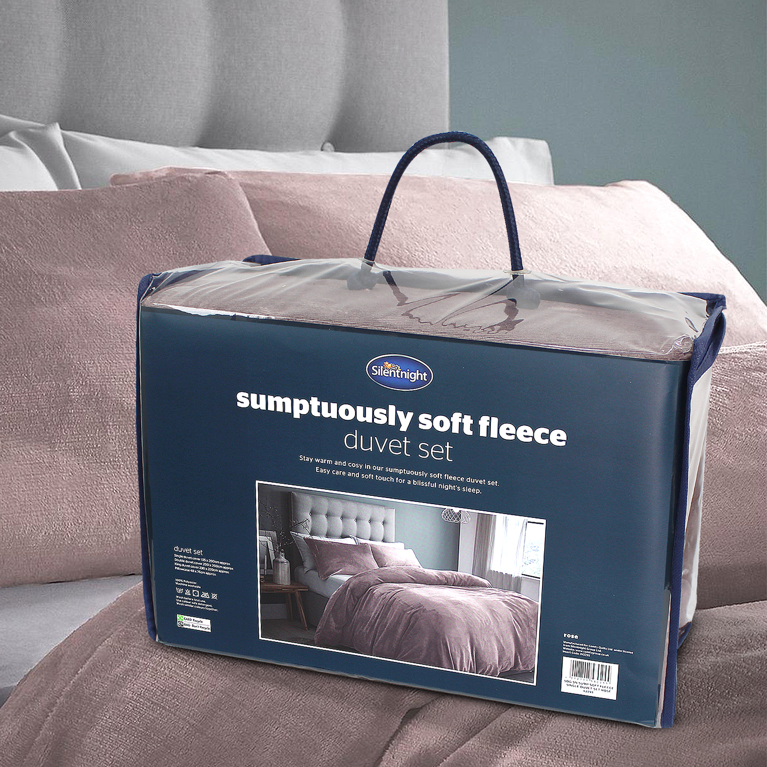 Silentnight Sumptuously Soft Duvet Cover Set 