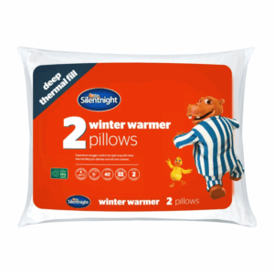 Pack of 2 Silentnight Winter Warmer Pillows